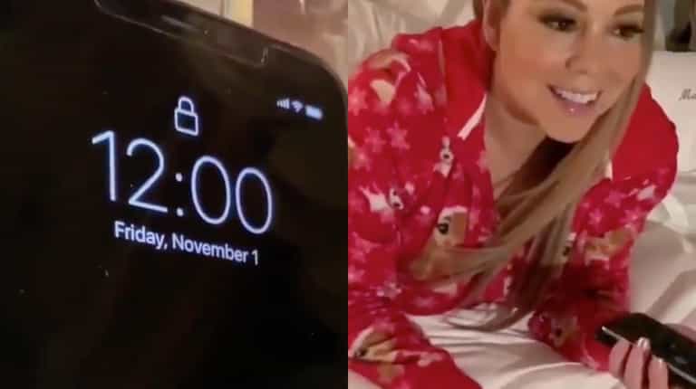 WATCH: Christmas has arrived according to Mariah Carey