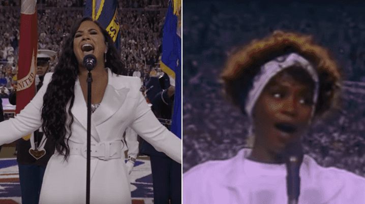 ‘The best since Whitney’ – People loved Demi Lovato’s rendition of the US anthem at the Super Bowl