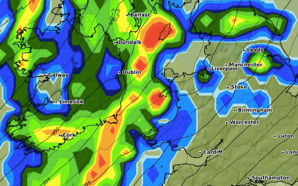 Storm Dennis update – Met Eireann issues two national warnings for Saturday