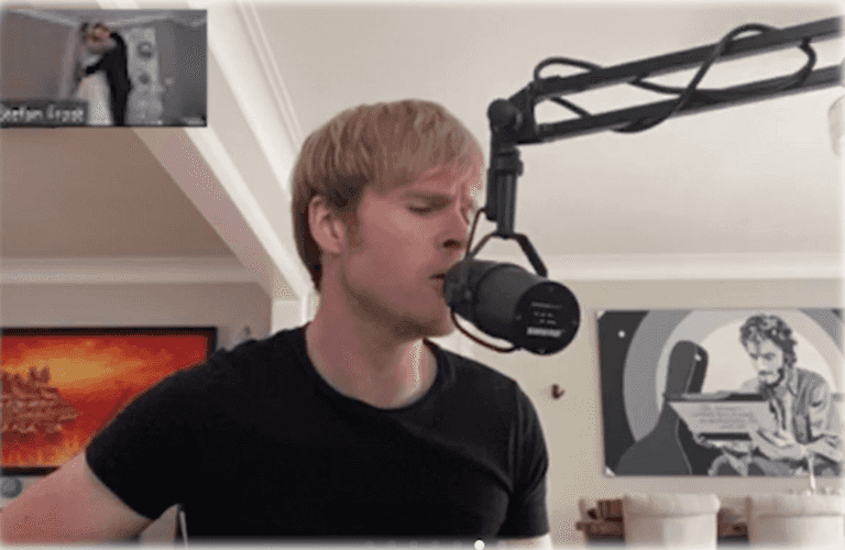 Kodaline surprised two NHS workers with an acoustic performance at their virtual wedding