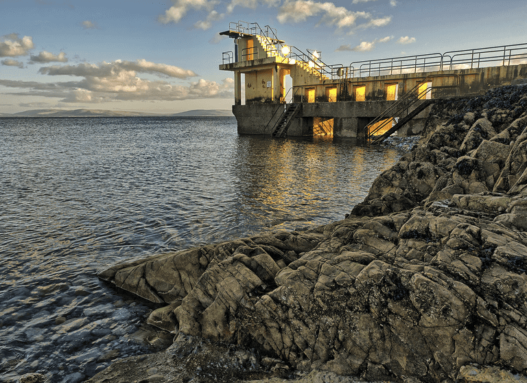 Blackrock Diving Tower reopen to the public as of this morning