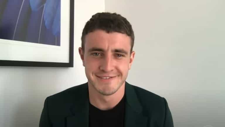 Paul Mescal reveals Irish artist he’d most like to perform with