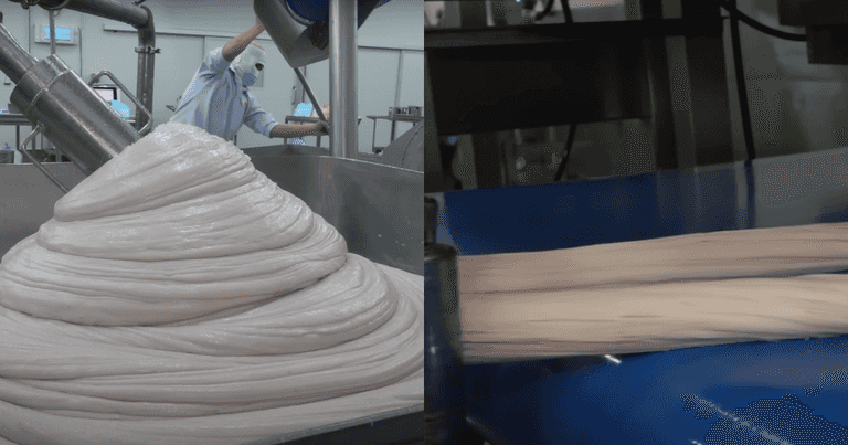 People vow never to eat crab sticks again- after seeing how they are made