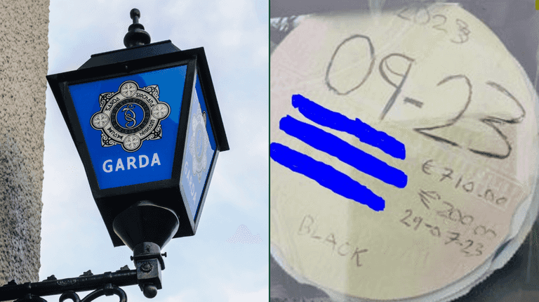 Garda catch parked car with a homemade tax disc in Meath