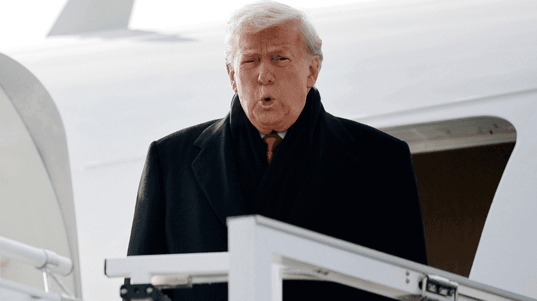 Donald Trump to land in Ireland on journey home from Davos