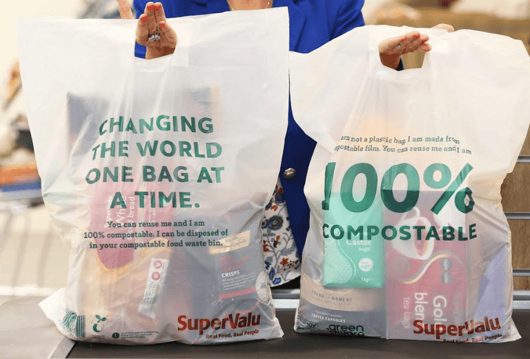 SuperValu Is Introducing 100% Compostable Shopping Bags