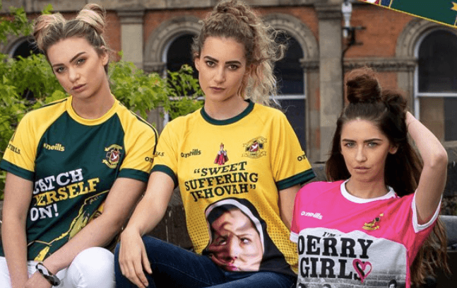 A New Range Of ‘Derry Girls’ GAA Jerseys Has Been Released