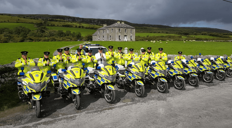 Gardaí Stop For A Pray At Ireland’s Most Famous House After Busy Week At The Office
