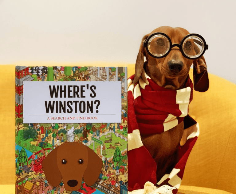 You can now make a ‘Where’s Wally’ type book featuring your dog