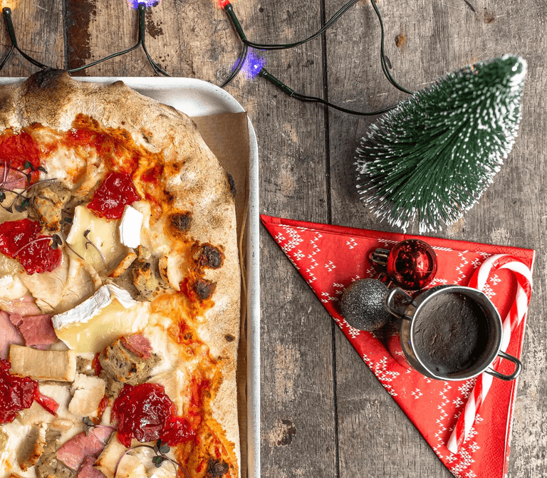 This Limerick restaurant serves a Christmas dinner PIZZA