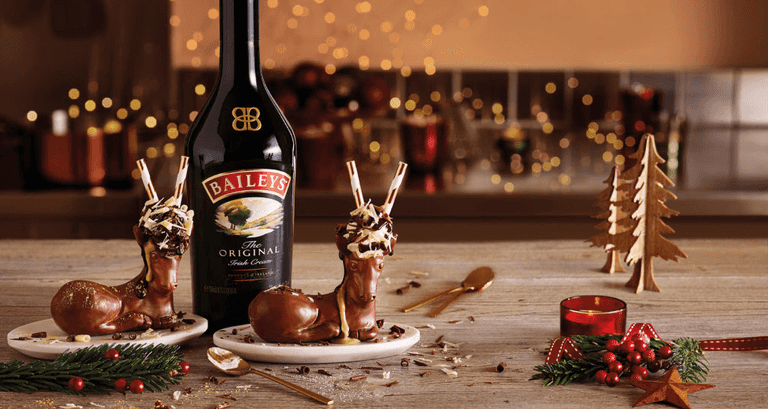 Here’s where you can get yourself a delicious Baileys chocolate reindeer