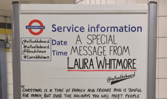Laura Whitmore’s Christmas message is something we can all get behind