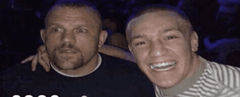 McGregor thanks UFC legend, posting hilarious throwback picture together