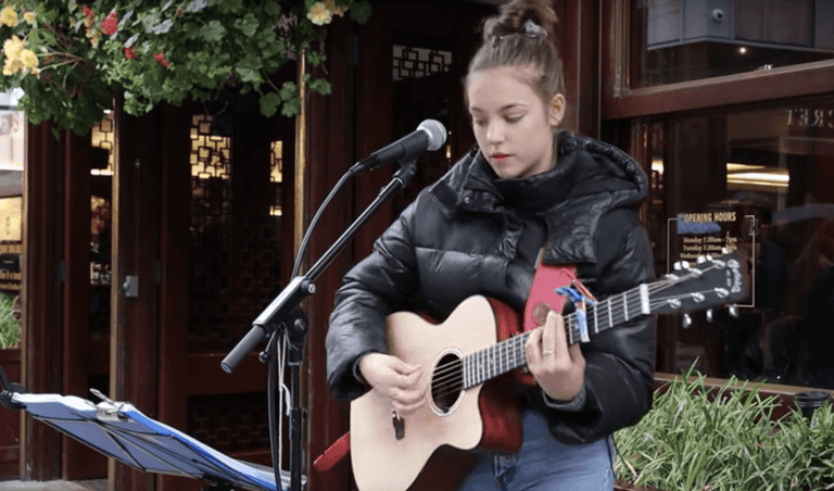 Justin Bieber gives Irish busker Allie Sherlock shoutout on Instagram
