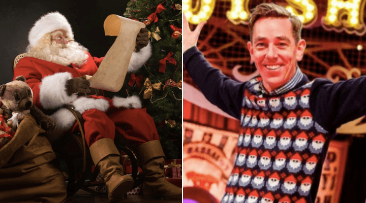 Santa had an important message for the children of Ireland on Ryan Tubridy’s radio show today