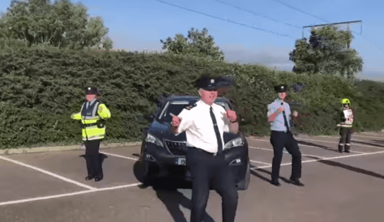 WATCH: Gardai dance to Uptown Funk to raise funds for baby girl’s treatment in USA