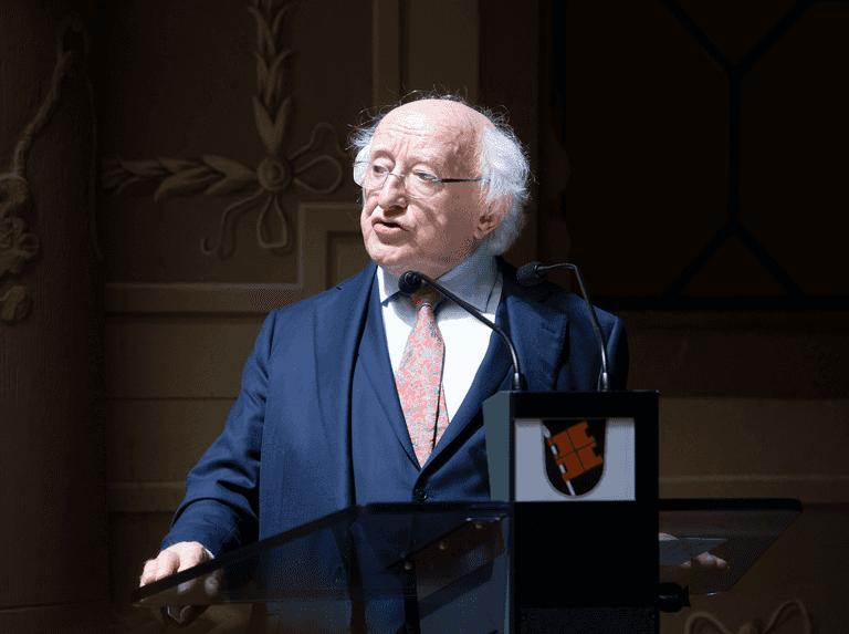 President Higgins says we must strive to ‘eliminate any aspect of racism in our society’