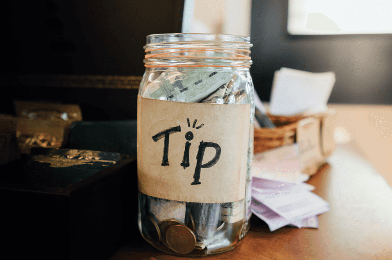 Virtual tip jar set up to support hospitality staff