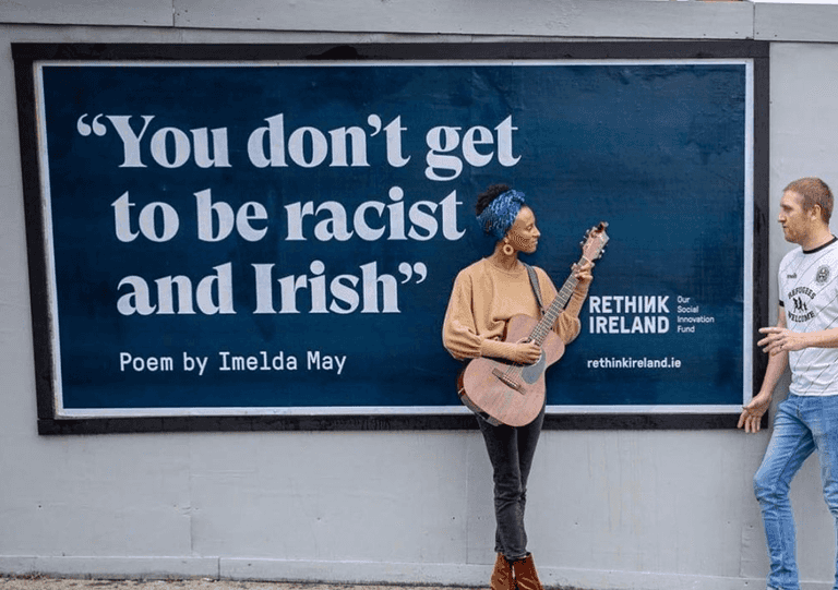 Powerful Imelda May poem on racism to be displayed on billboards nationwide