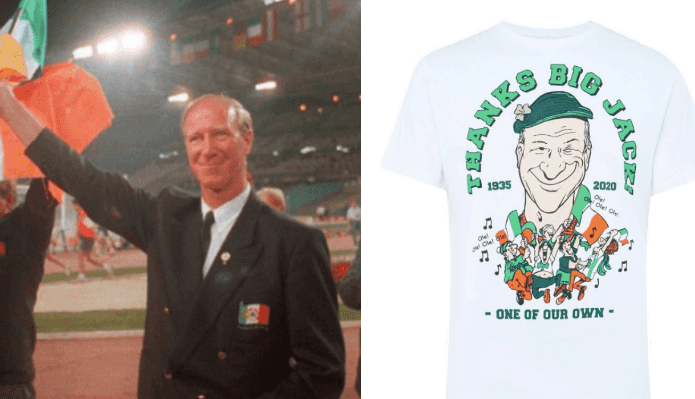 Penneys are selling these charity Jack Charlton t-shirts for just €6