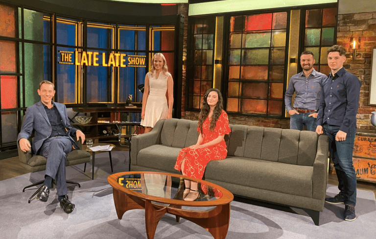 The Galway paddleboarders and their rescuers told their amazing story on last night’s Late Late