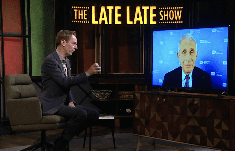 Protesters outside RTÉ last night were convinced top US doctor had flown in for the show