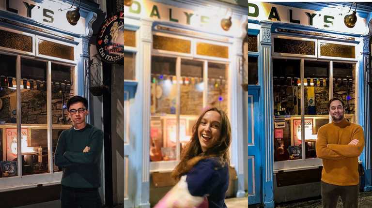 PICS: These three Irish friends actually LIVE in the iconic ‘Pint Baby’ pub in West Clare