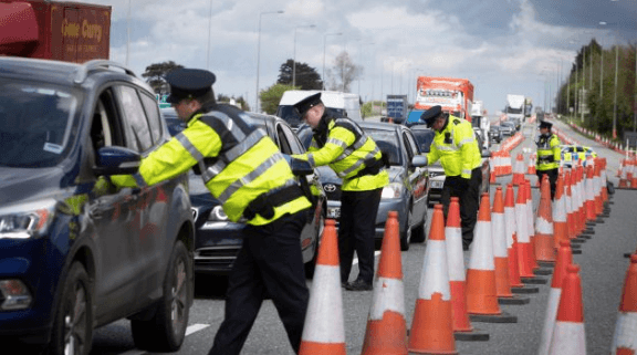 Garda checkpoints will be in place from tonight on major motorways around the country