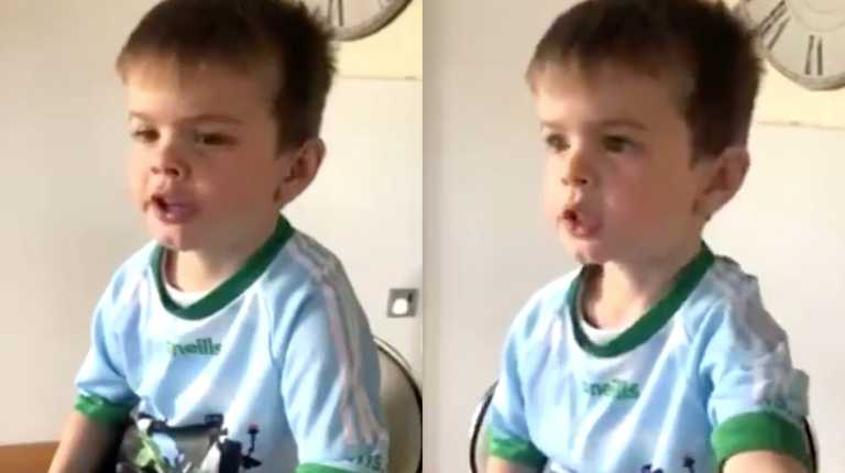 WATCH: This Tyrone young fella was absolutely flat out yesterday