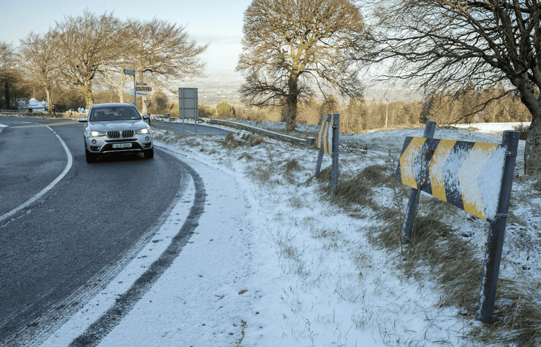 Met Éireann’s warning to drivers as temperatures drop to -4 degrees Celsius overnight       