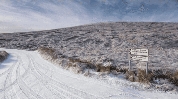 Met Éireann forecasts “longer spells of snow” towards the end of this week