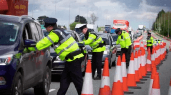 Gardaí fine motorist who traveled 100km on a non-essential journey
