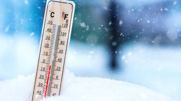 Tuesday night saw one county drop to -6.3°C, the lowest temperature of the winter so far