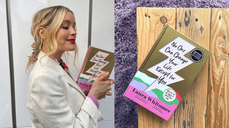 Laura Whitmore celebrates being a published author 