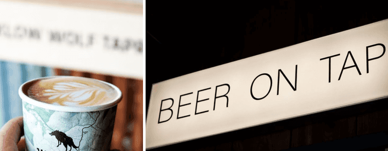 This new spot is combining two faves – craft beer and coffee