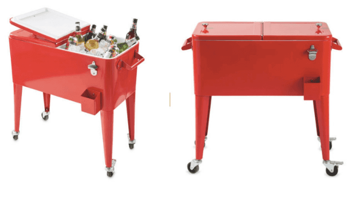 This retro drinks cooler on wheels will be available in Aldi from this weekend