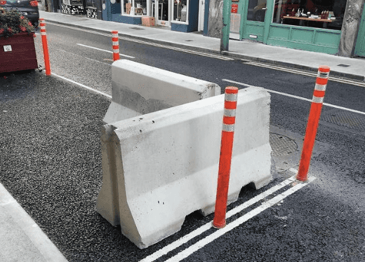 Galway restaurateur criticises council for placing concrete slabs in outdoor dining area