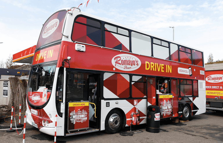 This double decker food bus on the N11 is the perfect stop-off on a day out in Wicklow