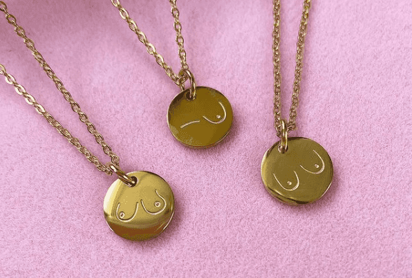 This small Irish jewelry business is selling necklaces in aid of Breast Cancer Awareness