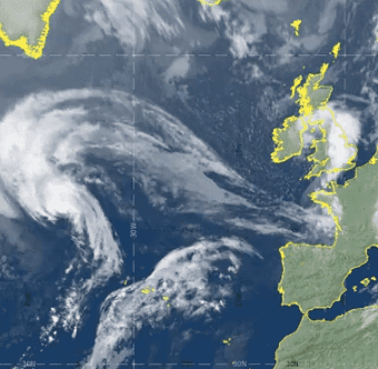 Temperatures to rise as Ireland is affected by Hurricane Sam