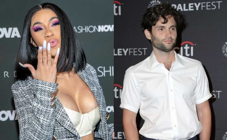 We’re obsessed with the newfound Twitter friendship between Penn Badgley and Cardi B