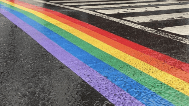 Limerick welcomes its first Pride Rainbow Crossing