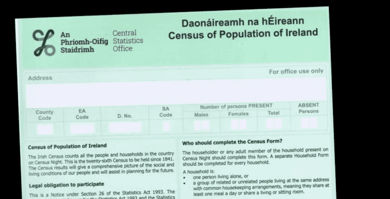 Irish population highest it’s been since 1841, census shows