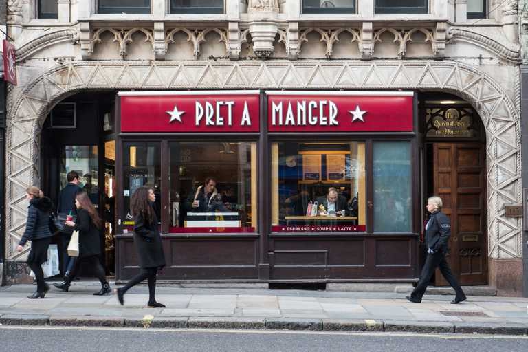 Pret A Manger to open up to 20 cafés in Ireland