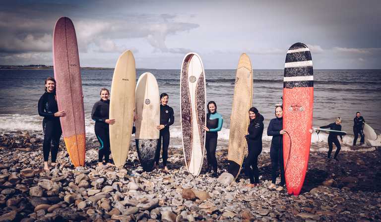 Hit the waves at this all women’s surf retreat in Sligo