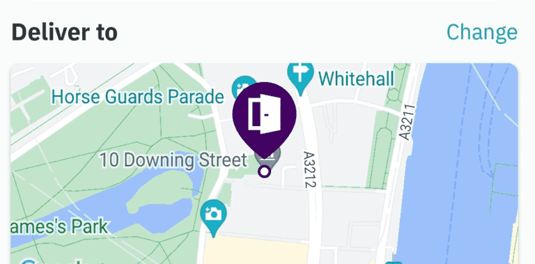 Deliveroo trolls the impending resignation of PM Boris Johnson