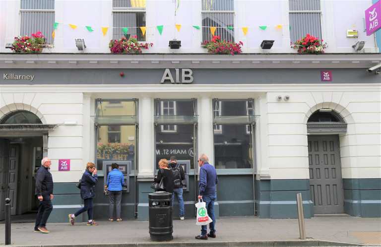 AIB reverse plans to remove cash services from 70 Irish branches