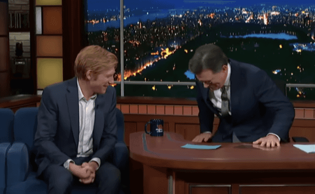 ‘Dom-nom-nall’ Gleeson calls out Stephen Colbert for name mispronunciation 