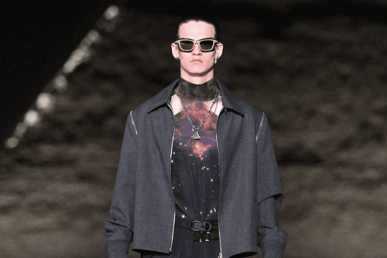 a 17 year old model from Westmeath has walked in a Christian Dior fashion show