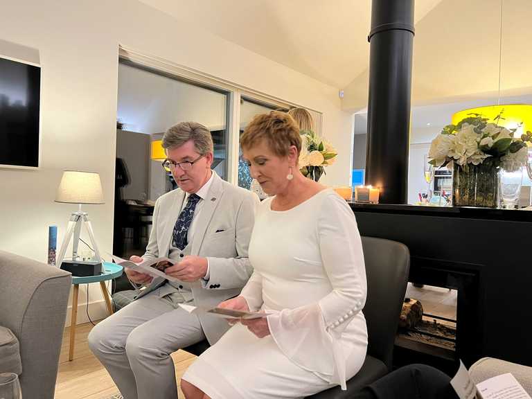 Daniel O’Donnell and Majella renew wedding vows after ‘a wonderful 20 years of marriage’